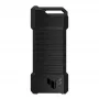 SSD korpuss ASUS ESD-T1A/BLK/G/AS — M.2 (SATA/PCIe) vienvietīgs, USB-C 3.2 Gen2, 10 Gbit/s, melns, atslēgas slēdzene