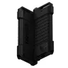SSD korpuss ASUS ESD-T1A/BLK/G/AS — M.2 (SATA/PCIe) vienvietīgs, USB-C 3.2 Gen2, 10 Gbit/s, melns, atslēgas slēdzene