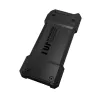 SSD korpuss ASUS ESD-T1A/BLK/G/AS — M.2 (SATA/PCIe) vienvietīgs, USB-C 3.2 Gen2, 10 Gbit/s, melns, atslēgas slēdzene