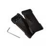 SSD korpuss ASUS ESD-T1A/BLK/G/AS — M.2 (SATA/PCIe) vienvietīgs, USB-C 3.2 Gen2, 10 Gbit/s, melns, atslēgas slēdzene