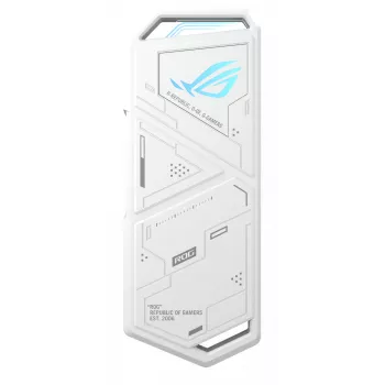 Ārējais SSD korpuss ASUS ROG Strix Arion White Edition — M.2 PCIe, USB Type-C 10 Gbit/s, viena diska