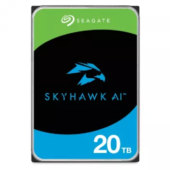 Seagate SkyHawk AI iekšējais cietais disks 20 TB 7200 RPM 512 MB 3.5 collu SATA III