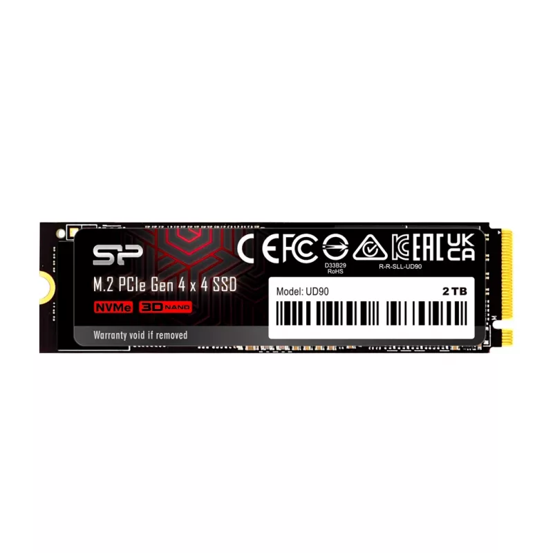 SILICON POWER SSD - UD90 - 4TB - M.2 - PCI-E 4.0 3D NAND NVMe