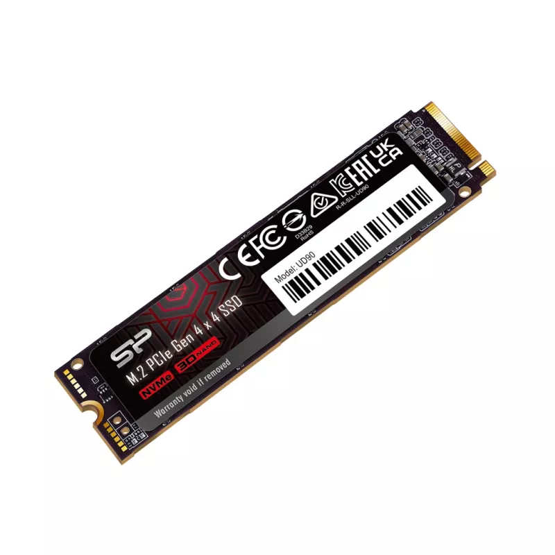 SILICON POWER SSD - UD90 - 4TB - M.2 - PCI-E 4.0 3D NAND NVMe