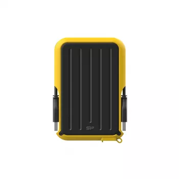 SILICON POWER Armor A66 pārnēsājams HDD 1TB USB 3.2 Gen 1 dzeltens