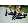 Elektriskais skrejritenis Razor Power Core E90 — 12V svina skābes akumulators, 16 km/h, tērauda rāmis, cietie riteņi, slodze 54 kg