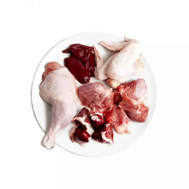 3Coty mitrā barība kaķiem, tītara gaļa ar vistu, pieaugušiem kaķiem, 80 g