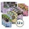 Slapjā barība kaķiem BOZITA 85 g sachets — Liellopa, vistas, brieža, tītara, bezgraudu, pieaugušiem kaķiem, 12×85g iepakojums
