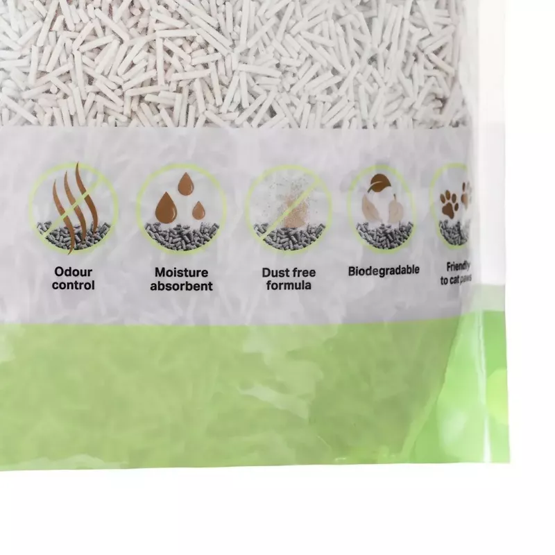 Kaķu pakaiši DIAMENTIQ Matcha Ultra, zirņu šķiedra, bezputekļu, 2.5 kg