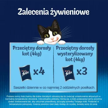 Slapjā kaķu barība Purina Nestlé PURINA Felix Countryside Selection multipaka 120×85 g maisiņi, pieaugušiem kaķiem, jauktas garšas, bezglutēna