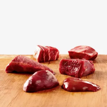 Animonda GranCorno Original liellopu, vistas, medījumu, tītara konservēta suņu barība 400 g, bez konservantiem