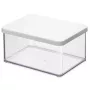 Rotho Loft 11610 barības konteiners taisnstūrveida 2,25 L, technopolimērs, balts, 200×150×96 mm