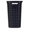 Rotho Brisen 1023508080 veļas grozs, 50 l, melns
