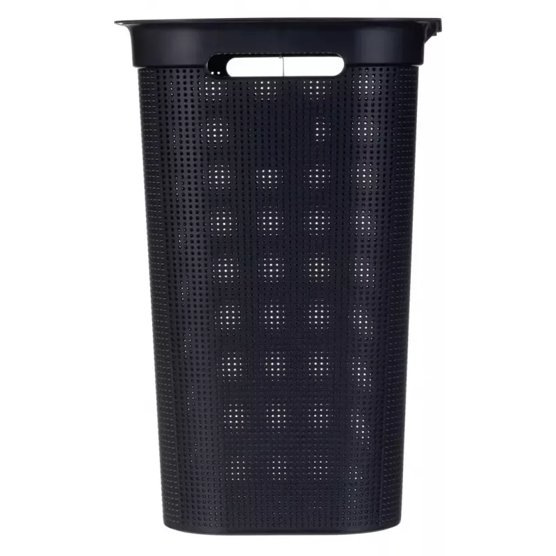 Rotho Brisen 1023508080 veļas grozs, 50 l, melns