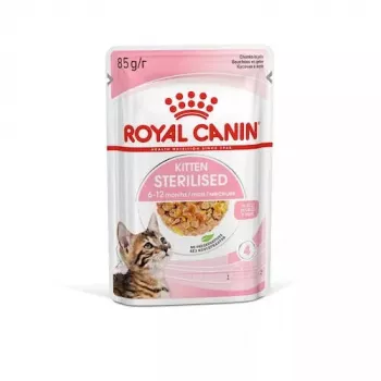 Slapjā barība kaķiem Royal Canin Feline Health Nutrition Sterilized Chicken 12 x 85 g (Pieaugušais, 1–1.9 kg)