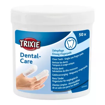 Trixie TX-29393 caurspīdīga mājdzīvnieku suka — higiēnas suka kaķiem, suņiem, trušiem, 300 g, iepakojumā 50 gab.