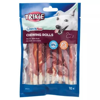 Trixie Denta Fun Pīles košļājamie zobu tīrīšanas rullīši suņiem 80 g