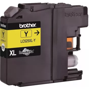 Brother LC525XL-Y oriģinālā dzeltenā tintes kasetne (Super High Yield)