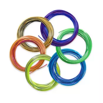 3Doodler FLOW-TRIFILLS PLA pavediens 6 krāsās 260 g