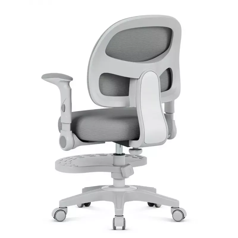 Šūpojošais krēsls mark adler Junior 5.0 – elpojoša sieta atzveltne, putu sēdeklis, regulējams augstums 42–54 cm, pelēks