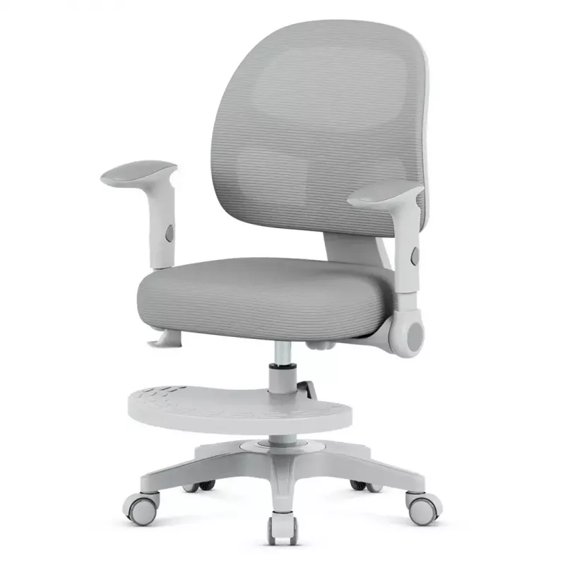 Šūpojošais krēsls mark adler Junior 5.0 – elpojoša sieta atzveltne, putu sēdeklis, regulējams augstums 42–54 cm, pelēks
