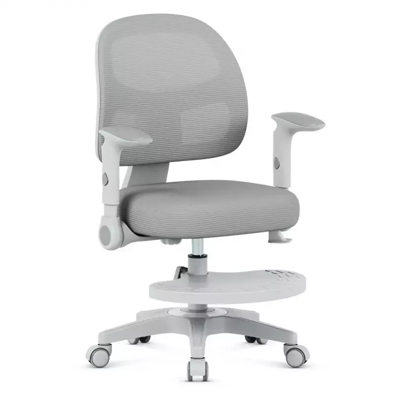 Šūpojošais krēsls mark adler Junior 5.0 – elpojoša sieta atzveltne, putu sēdeklis, regulējams augstums 42–54 cm, pelēks