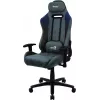 Aerocool DUKE AeroSuede universāls spēļu krēsls Melns, Zils