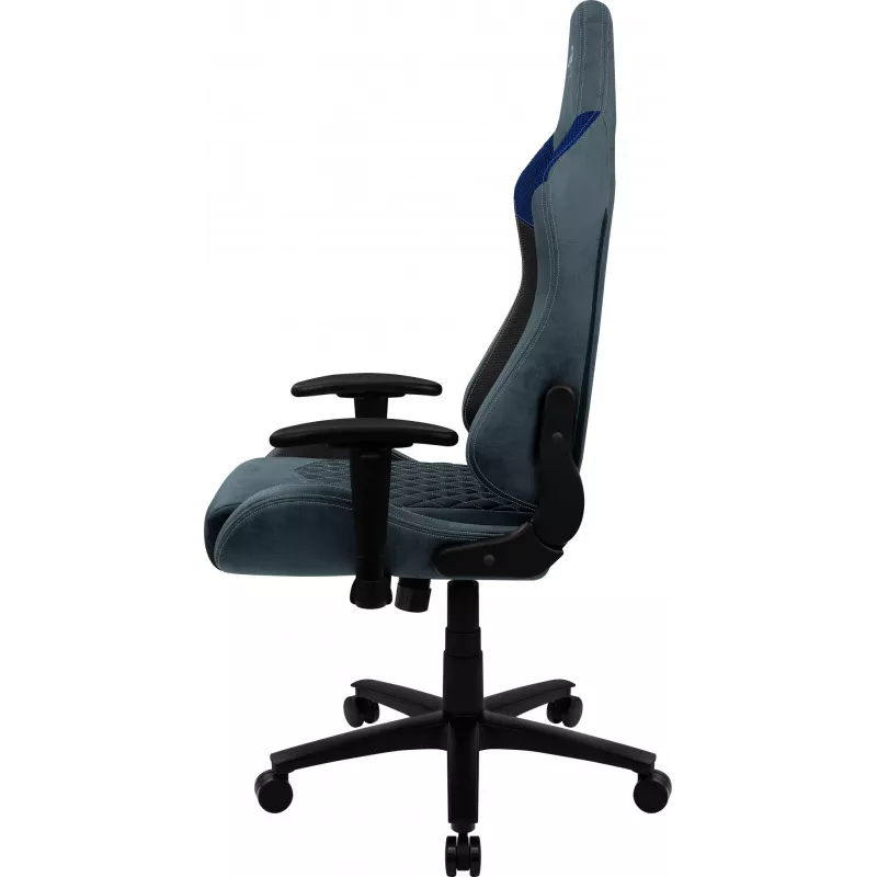 Aerocool DUKE AeroSuede universāls spēļu krēsls Melns, Zils