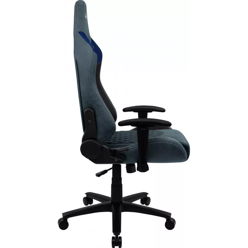 Aerocool DUKE AeroSuede universāls spēļu krēsls Melns, Zils