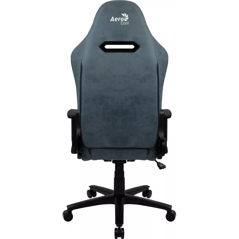 Aerocool DUKE AeroSuede universāls spēļu krēsls Melns, Zils