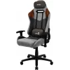 Aerocool DUKE AeroSuede universāls spēļu krēsls Melns, Brūns, Pelēks