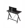 Gaminga galds Huzaro Hero 1.4 Melns taisnstūra MDF virsma 1000x500x750 mm