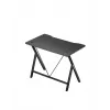 Gaminga galds Huzaro Hero 1.4 Melns taisnstūra MDF virsma 1000x500x750 mm