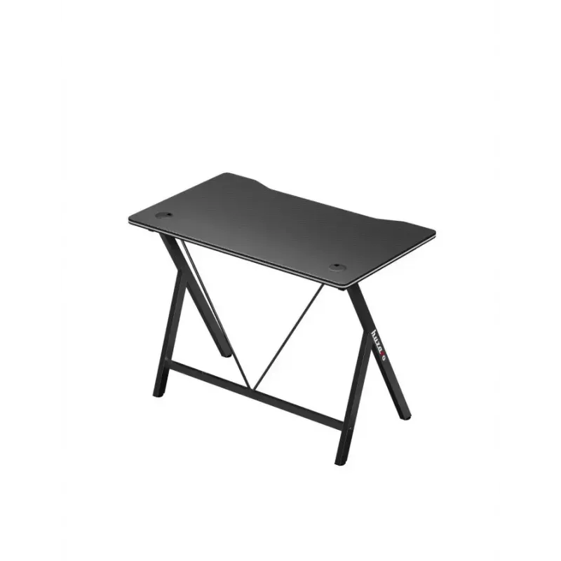 Gaminga galds Huzaro Hero 1.4 Melns taisnstūra MDF virsma 1000x500x750 mm