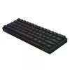 Mehāniskā spēļu tastatūra SAVIO BLACKOUT X2 BLUE, 61 taustiņš 60% USB Type-C atvienojams kabelis, RGB LED, Outemu Blue slēdži, N-key rollover