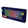 Trust GXT 833 Thado spēļu tastatūra USB melna, sudraba
