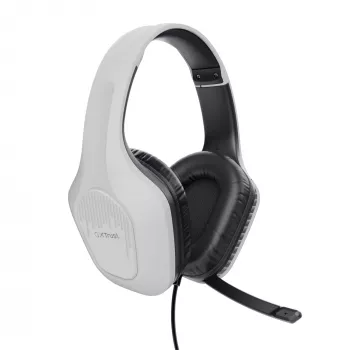 Trust GXT 415W Zirox vadu spēļu austiņas, baltas
