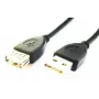 GEMBIRD USB 2.0 pagarinātājvads A tipa vīriņš–A tipa sieviņa (AM/AF), 2 m, melns