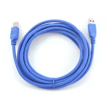 GEMBIRD USB 3.0 kabelis A-spraudnis uz B-spraudni 3m - Zils