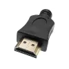 ALANTEC HDMI kabelis v2.0 High Speed ar Ethernet - zeltīti savienotāji 2m