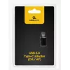 GEMBIRD USB 2.0 Type-C uz USB Type-A Adapteris (CM/AF)