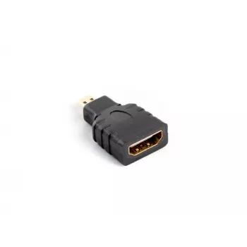 Lanberg AD-0015-BK pārveidotājs HDMI Micro HDMI melns