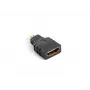 Lanberg AD-0015-BK pārveidotājs HDMI Micro HDMI melns