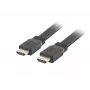 LANBERG HDMI kabelis - M/m V2.0 4k Plakans - 1m Melns
