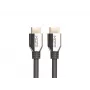 LANBERG HDMI kabelis vīriešu savienotāji v2.1 8K 60Hz - 0,5m Melns