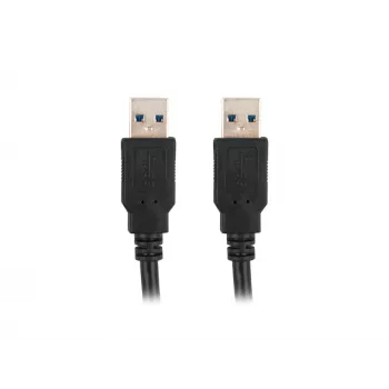 LANBERG USB 3.0 kabelis USB A - 1m Melns