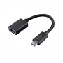 Trust Calyx 20967 USB-C (spraudnis) – USB-A (ligzda) adapteris, USB 3.1 Gen 1, melns