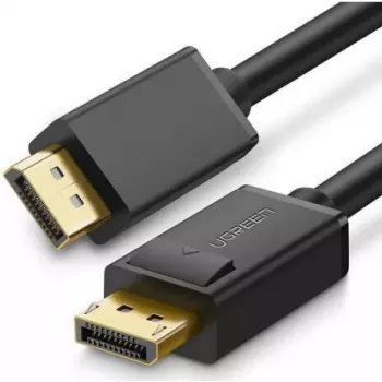DisplayPort kabelis UGREEN DP102 1 m, DisplayPort 1.2, 21.6 Gbit/s, 3840×2160@60Hz, melns