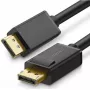 DisplayPort kabelis UGREEN DP102 1 m, DisplayPort 1.2, 21.6 Gbit/s, 3840×2160@60Hz, melns