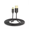 USB kabelis UGREEN 10385 Mini-USB 480 Mbps 1,5 m Melns, ātra uzlāde